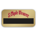 Rectangle Metallic Window Badges (1.5" x 2.875")